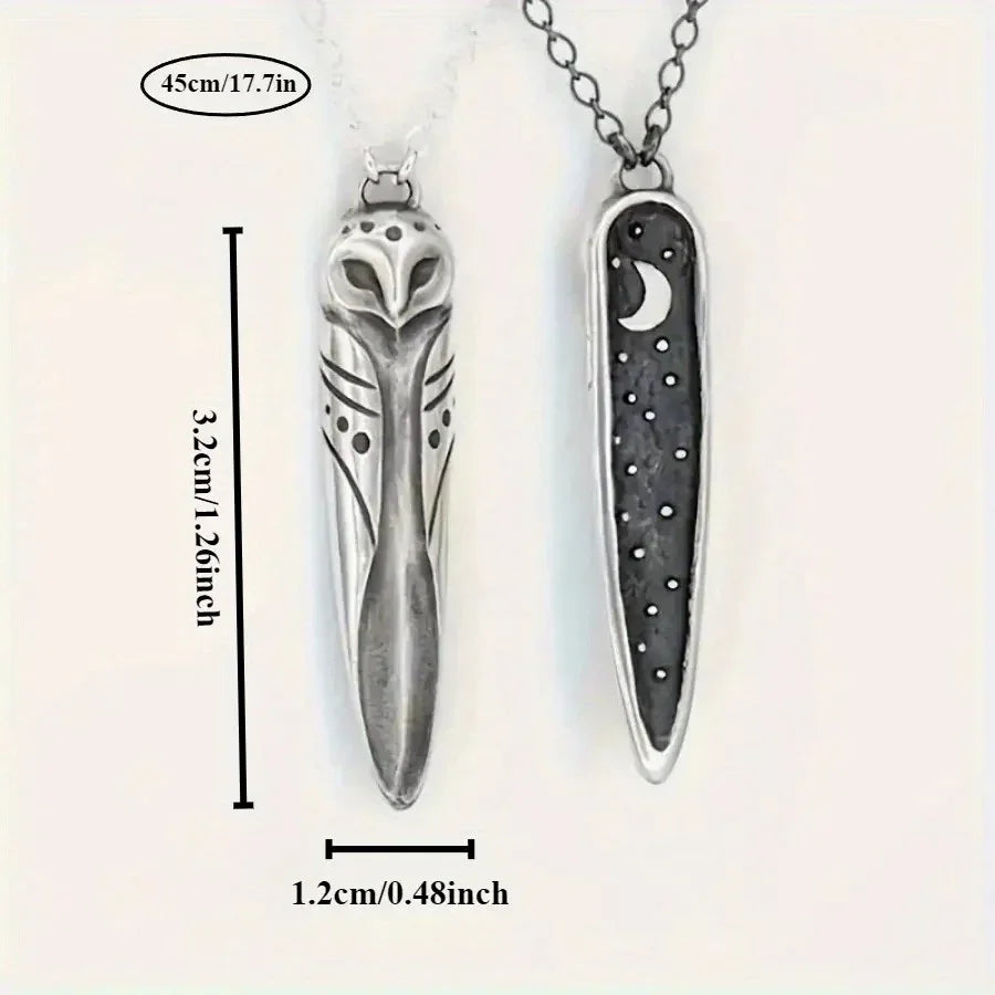 Fashion View Owl Necklace Jewelry Necklace for Women Perfect Christmas Jewelry Gift Anniversary Gift for The Family Jewelry