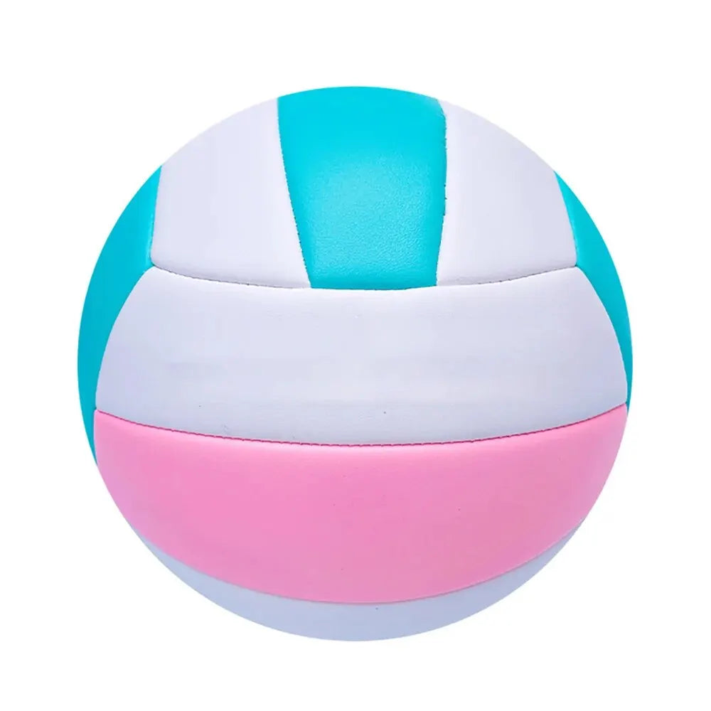 Indoor And Outdoor Standard Volleyball School Youth Soft Leather Training Competition No.5 Ball Logo Customization