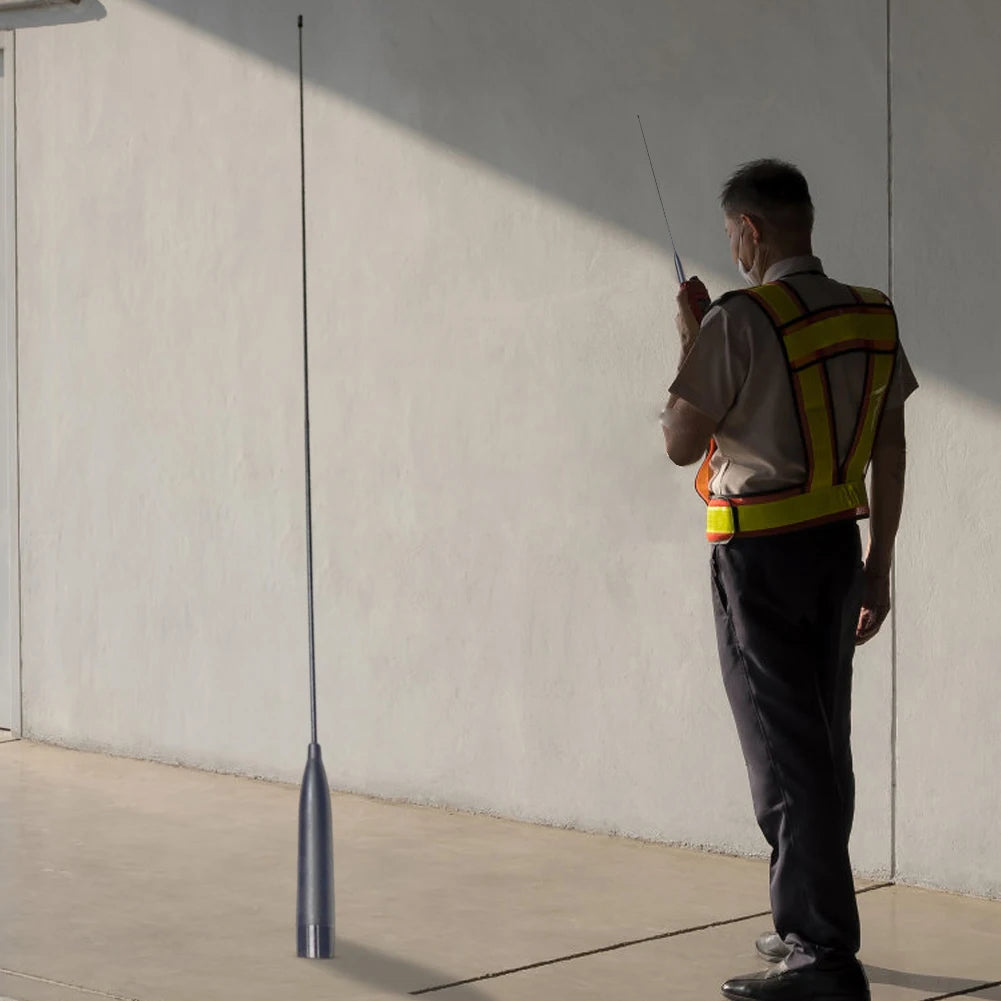 SMA Female/SMA Male Dual Band Flexible Antenna Two Way Walkie Talkie Antenna for Baofeng UV-5R UV-XR Walkie-Talkie