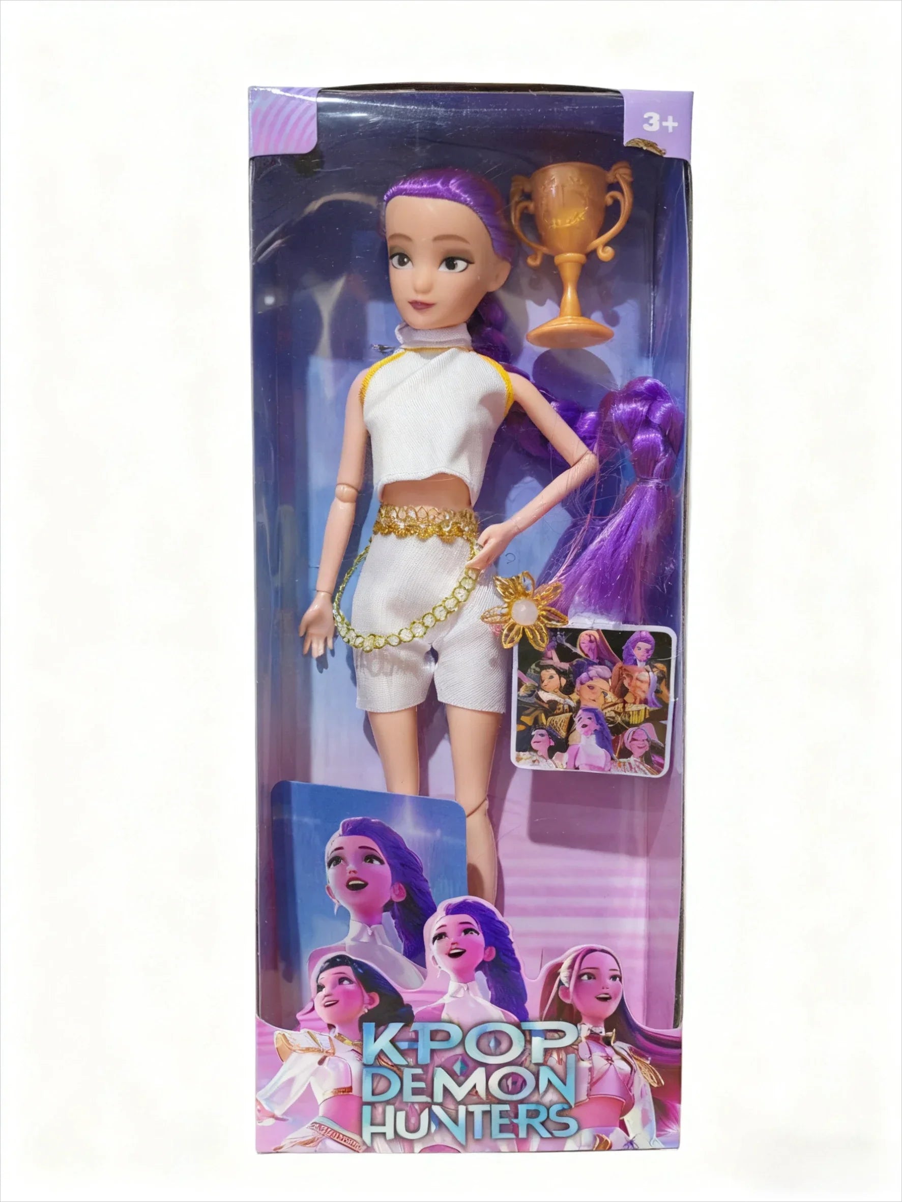 2025 HOT Anime Demon Hunters Doll Toys Rumi Mira Zoey Beautiful Princess Baby Girl Dolls Surprise Birthday Gifts for Girls